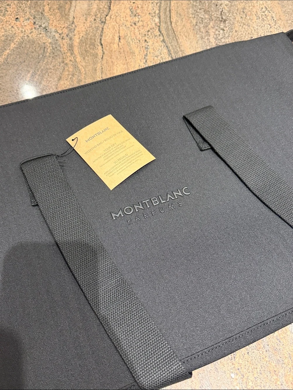 Montblanc Men’s Weekend Bag & Tin Box NWT